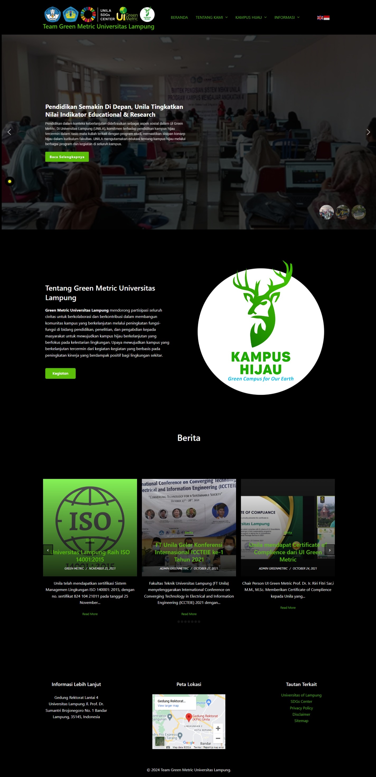 Green Metric Universitas Lampung